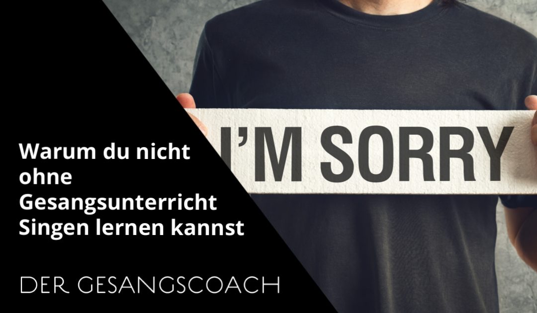 Ohne Gesangsunterricht Singen lernen? 3 gute Alternativen